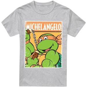 (XL, Sport Heather) Teenage Mutant Ninja Turtles Mens Michelangelo T-Shirt (XL, Sport Heather) Teenage Mutant Ninja Turtles Mens Michelangelo T-Shirt