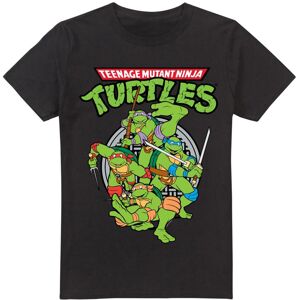 (4XL, Black) Teenage Mutant Ninja Turtles Mens Group T-Shirt (4XL, Black) Teenage Mutant Ninja Turtles Mens Group T-Shirt