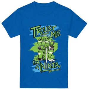 (M, Royal Blue) Teenage Mutant Ninja Turtles Mens Trust Me I'm A Ninja T-Shirt (M, Royal Blue) Teenage Mutant Ninja Turtles Mens Trust Me I'm A Ninja T-Shirt