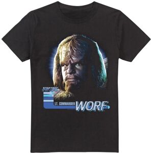 (5XL, Black) Star Trek Mens The Next Generation Worf T-Shirt (5XL, Black) Star Trek Mens The Next Generation Worf T-Shirt
