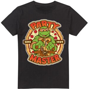(XXL, Black) Teenage Mutant Ninja Turtles Mens Mikey Party Master T-Shirt (XXL, Black) Teenage Mutant Ninja Turtles Mens Mikey Party Master T-Shirt