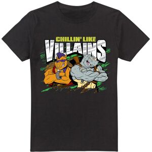 (XL, Black) Teenage Mutant Ninja Turtles Mens Chillin Like Villains T-Shirt (XL, Black) Teenage Mutant Ninja Turtles Mens Chillin Like Villains T-Shirt