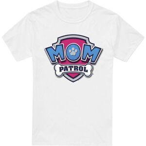 (5XL, White) Paw Patrol Mens Mom Patrol Badge Mothers Day T-Shirt (5XL, White) Paw Patrol Mens Mom Patrol Badge Mothers Day T-Shirt