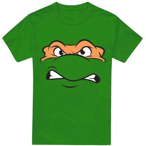 (S, Kelly Green) Teenage Mutant Ninja Turtles Mens Angry Michelangelo T-Shirt (S, Kelly Green) Teenage Mutant Ninja Turtles Mens Angry Michelangelo T-Shirt