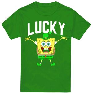 (XL, Kelly Green) SpongeBob SquarePants Mens Lucky Bob St Patricks Day T-Shirt (XL, Kelly Green) SpongeBob SquarePants Mens Lucky Bob St Patricks Day T-Shirt