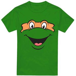 (4XL, Kelly Green) Teenage Mutant Ninja Turtles Mens Michelangelo Smile T-Shirt (4XL, Kelly Green) Teenage Mutant Ninja Turtles Mens Michelangelo Smile T-Shirt