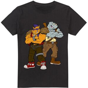 (XXL, Black) Teenage Mutant Ninja Turtles Mens Bebop & Rocksteady T-Shirt (XXL, Black) Teenage Mutant Ninja Turtles Mens Bebop & Rocksteady T-Shirt