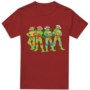 (XL, Cardinal) Teenage Mutant Ninja Turtles Mens In The Christmas Spirit T-Shirt (XL, Cardinal) Teenage Mutant Ninja Turtles Mens In The Christmas Spirit T-Shirt