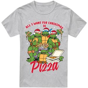 (5XL, Sport Heather) Teenage Mutant Ninja Turtles Mens Pizza Christmas T-Shirt (5XL, Sport Heather) Teenage Mutant Ninja Turtles Mens Pizza Christmas T-Shirt