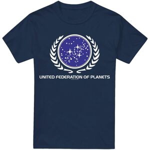 (3XL, Navy) Star Trek Mens United Federation Logo T-Shirt (3XL, Navy) Star Trek Mens United Federation Logo T-Shirt