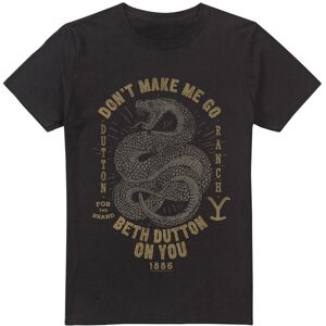 (XL, Black) Yellowstone Mens Beth Dutton T-Shirt (XL, Black) Yellowstone Mens Beth Dutton T-Shirt
