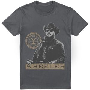 (XXL, Charcoal) Yellowstone Mens Rip Wheeler T-Shirt (XXL, Charcoal) Yellowstone Mens Rip Wheeler T-Shirt