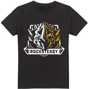 (3XL, Black) Teenage Mutant Ninja Turtles Mens Rocksteady T-Shirt (3XL, Black) Teenage Mutant Ninja Turtles Mens Rocksteady T-Shirt