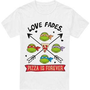 (4XL, White) Teenage Mutant Ninja Turtles Mens Pizza Is Forever T-Shirt (4XL, White) Teenage Mutant Ninja Turtles Mens Pizza Is Forever T-Shirt