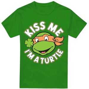 (3XL, Kelly Green) Teenage Mutant Ninja Turtles Mens Kiss Me St Patricks Day T-S (3XL, Kelly Green) Teenage Mutant Ninja Turtles Mens Kiss Me St Patricks Day T-S
