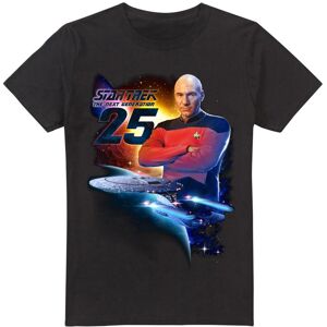 (4XL, Black) Star Trek Mens The Next Generation 25 T-Shirt (4XL, Black) Star Trek Mens The Next Generation 25 T-Shirt