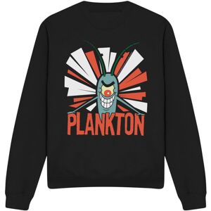 (XXL, Black) SpongeBob SquarePants Unisex Adult Plankton Sweatshirt (XXL, Black) SpongeBob SquarePants Unisex Adult Plankton Sweatshirt