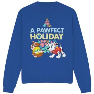 (XXL, Royal Blue) Paw Patrol Unisex Adult A Pawfect Holiday Rubble & Marshall Ch (XXL, Royal Blue) Paw Patrol Unisex Adult A Pawfect Holiday Rubble & Marshall Ch