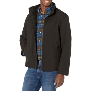 Tommy Hilfiger Men's Big & Tall Classic Soft Shell Jacket Black 5X Tommy Hilfiger Men's Big & Tall Classic Soft Shell Jacket Black 5X