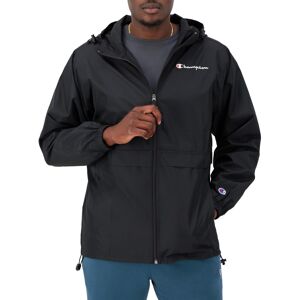 Champion Stadium Full-Zip Wind Water Resistant Jacket for Men Black Small Sc Champion Stadium Full-Zip Wind Water Resistant Jacket for Men Black Small Sc