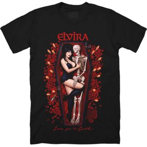 Gildan (XL) ELVIRA: LOVE YOU TO DEATH - T-SHIRT Gildan (XL) ELVIRA: LOVE YOU TO DEATH - T-SHIRT
