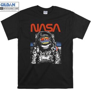 Gildan (XXL) NASA Astronaut Moon Reflection Vintage Retro T shirt T-shirt Gildan (XXL) NASA Astronaut Moon Reflection Vintage Retro T shirt T-shirt