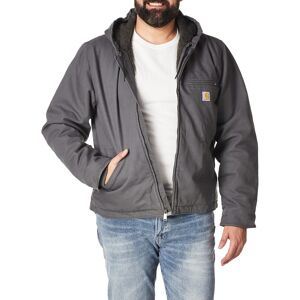 Carhartt mens Relaxed Fit Washed Duck Sherpa-lined Jacket (Big & Tall) Work Util Carhartt mens Relaxed Fit Washed Duck Sherpa-lined Jacket (Big & Tall) Work Util