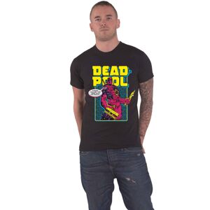 (L, Black) Deadpool T Shirt Comic Merc new Official Marvel Comics Mens Black (L, Black) Deadpool T Shirt Comic Merc new Official Marvel Comics Mens Black