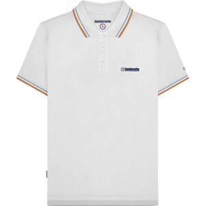(M, White/Sky) Lambretta Mens SS25 Twin Tip Polo Shirt (M, White/Sky) Lambretta Mens SS25 Twin Tip Polo Shirt
