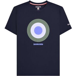 (4XL, Navy) Lambretta Mens SS24 Target T-Shirt (4XL, Navy) Lambretta Mens SS24 Target T-Shirt
