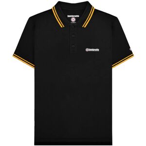 (S, White/Black) Lambretta Mens SS25 Twin Tip Polo Shirt (S, White/Black) Lambretta Mens SS25 Twin Tip Polo Shirt