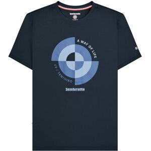 (3XL, Navy) Lambretta Mens Target Quadrant Big & Tall T-Shirt (3XL, Navy) Lambretta Mens Target Quadrant Big & Tall T-Shirt