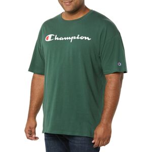 Champion mens Classic T-shirt Script Logo T Shirt Dark Green-y07718 X-Large U Champion mens Classic T-shirt Script Logo T Shirt Dark Green-y07718 X-Large U