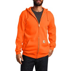 Carhartt Men's Loose Fit Midweight Full-Zip Sweatshirt Brite Orange X-Large Ta Carhartt Men's Loose Fit Midweight Full-Zip Sweatshirt Brite Orange X-Large Ta