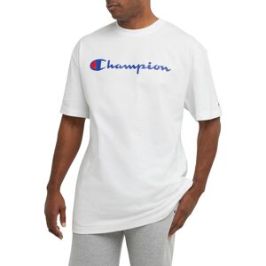 Champion mens Classic T-shirt Classic Script T Shirt White-y06794 Large US Champion mens Classic T-shirt Classic Script T Shirt White-y06794 Large US