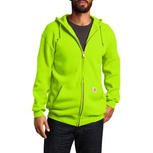 Carhartt Men's Loose Fit Midweight Full-Zip Sweatshirt Brite Lime 3X-Large Tal Carhartt Men's Loose Fit Midweight Full-Zip Sweatshirt Brite Lime 3X-Large Tal