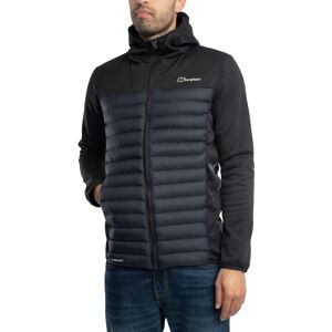 Berghaus Men's Hooded Jacket, Hybrid Black, L Berghaus Men's Hooded Jacket, Hybrid Black, L