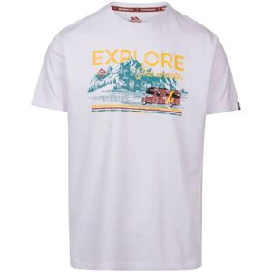 (XXL, White) Trespass Mens Thelon Printed Casual T-Shirt (XXL, White) Trespass Mens Thelon Printed Casual T-Shirt