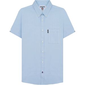 (2XLTL, Sky Blue) Lambretta Mens SS25 Oxford Shirt (2XLTL, Sky Blue) Lambretta Mens SS25 Oxford Shirt