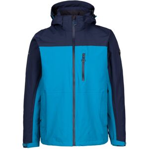 (S, Bondi Blue) Trespass Mens Waterproof Jacket Zip Hood Curbridge (S, Bondi Blue) Trespass Mens Waterproof Jacket Zip Hood Curbridge