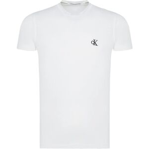 (M, White) Calvin Klein Mens Essential Organic Cotton Slim T-Shirt (M, White) Calvin Klein Mens Essential Organic Cotton Slim T-Shirt