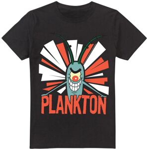 (XXL, Black) SpongeBob SquarePants Mens Plankton T-Shirt (XXL, Black) SpongeBob SquarePants Mens Plankton T-Shirt