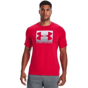 Under Armour Men's Boxed Sportstyle Short-Sleeve T-Shirt Red (600)/Steel XX- Under Armour Men's Boxed Sportstyle Short-Sleeve T-Shirt Red (600)/Steel XX-