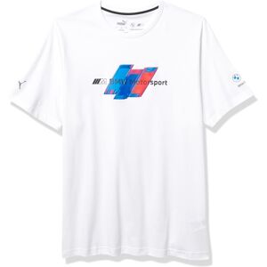 Puma Men's Standard BMW MMS Logo Tee White Medium Puma Men's Standard BMW MMS Logo Tee White Medium