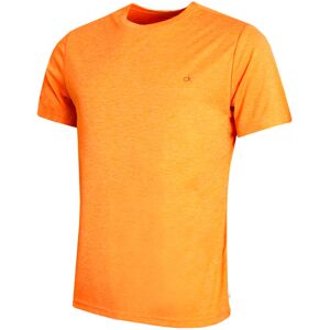 (M, Orange Marl) Calvin Klein Mens 2021 Harlem Quick Drying Crew Neck T-Shirt (M, Orange Marl) Calvin Klein Mens 2021 Harlem Quick Drying Crew Neck T-Shirt