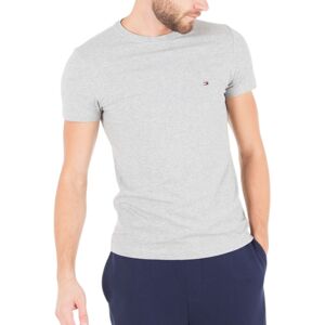 (Grey, S) Tommy Hilfiger 10839 Mens T Shirts Crew Neck Short Sleeve Summer New C (Grey, S) Tommy Hilfiger 10839 Mens T Shirts Crew Neck Short Sleeve Summer New C