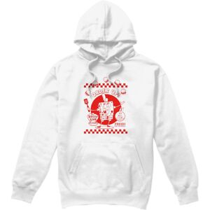 (XXL, White) SpongeBob SquarePants Mens Order Up! Hoodie (XXL, White) SpongeBob SquarePants Mens Order Up! Hoodie