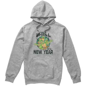 (M, Sport Heather) Teenage Mutant Ninja Turtles Mens Shell Of A New Year Hoodie (M, Sport Heather) Teenage Mutant Ninja Turtles Mens Shell Of A New Year Hoodie
