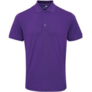 (3XL, Purple) Premier Mens Coolchecker Plus Pique Polo With CoolPlus (3XL, Purple) Premier Mens Coolchecker Plus Pique Polo With CoolPlus