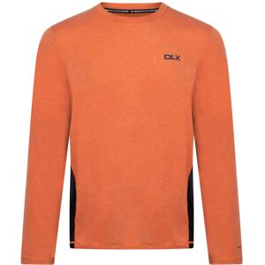 (XL, Burnt Orange Marl) Trespass Mens Charlie Long-Sleeved T-Shirt (XL, Burnt Orange Marl) Trespass Mens Charlie Long-Sleeved T-Shirt